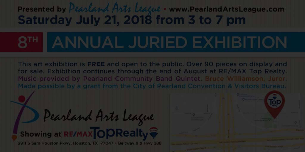 Pearland Arts League 8th Annual Juried Exhibition